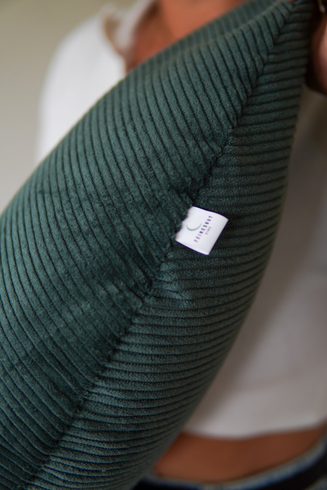 Stillkissenhülle - Cord Deep Pine