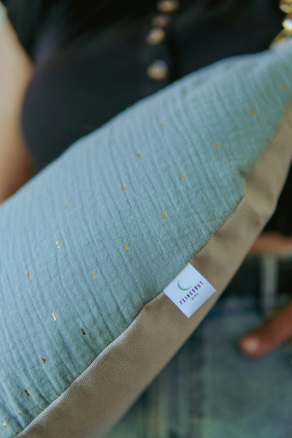 Stillkissen To Go – Ocean Gold Dust