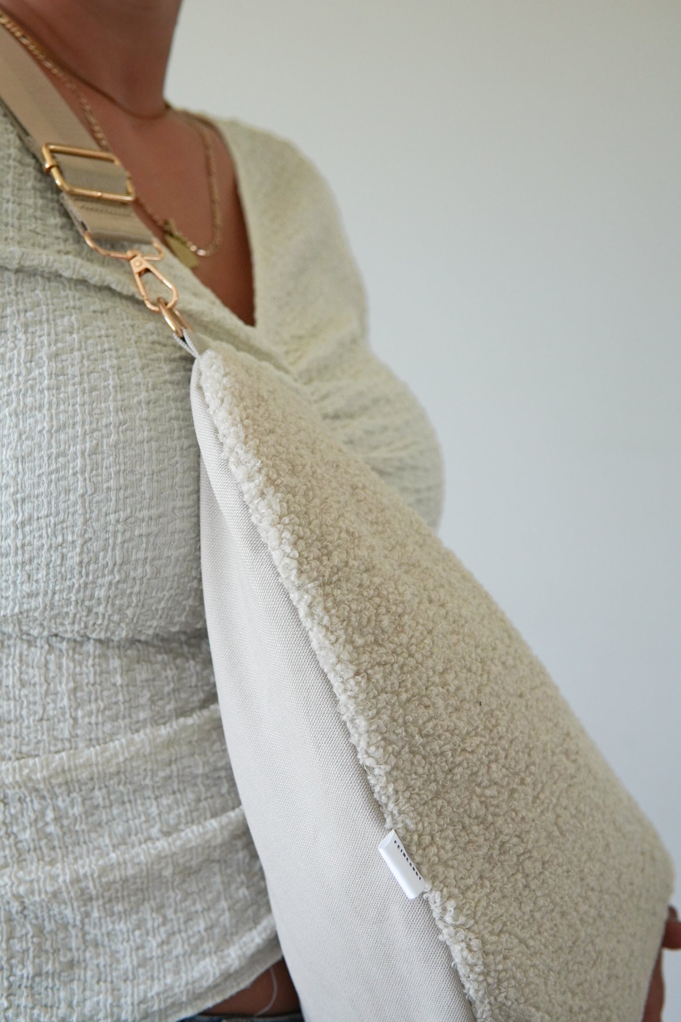 Stillkissen To Go – Milky Teddy