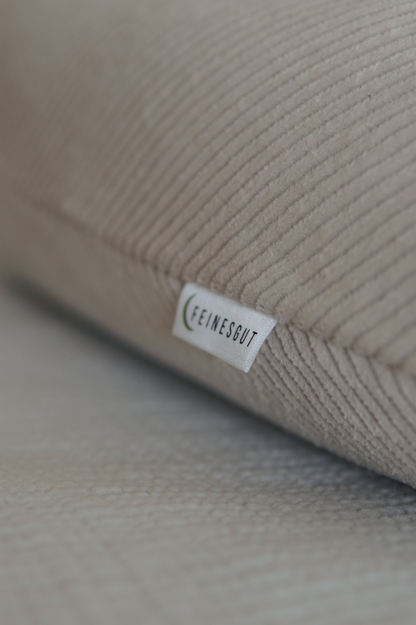 Stillkissen Home XL - Cord Sand