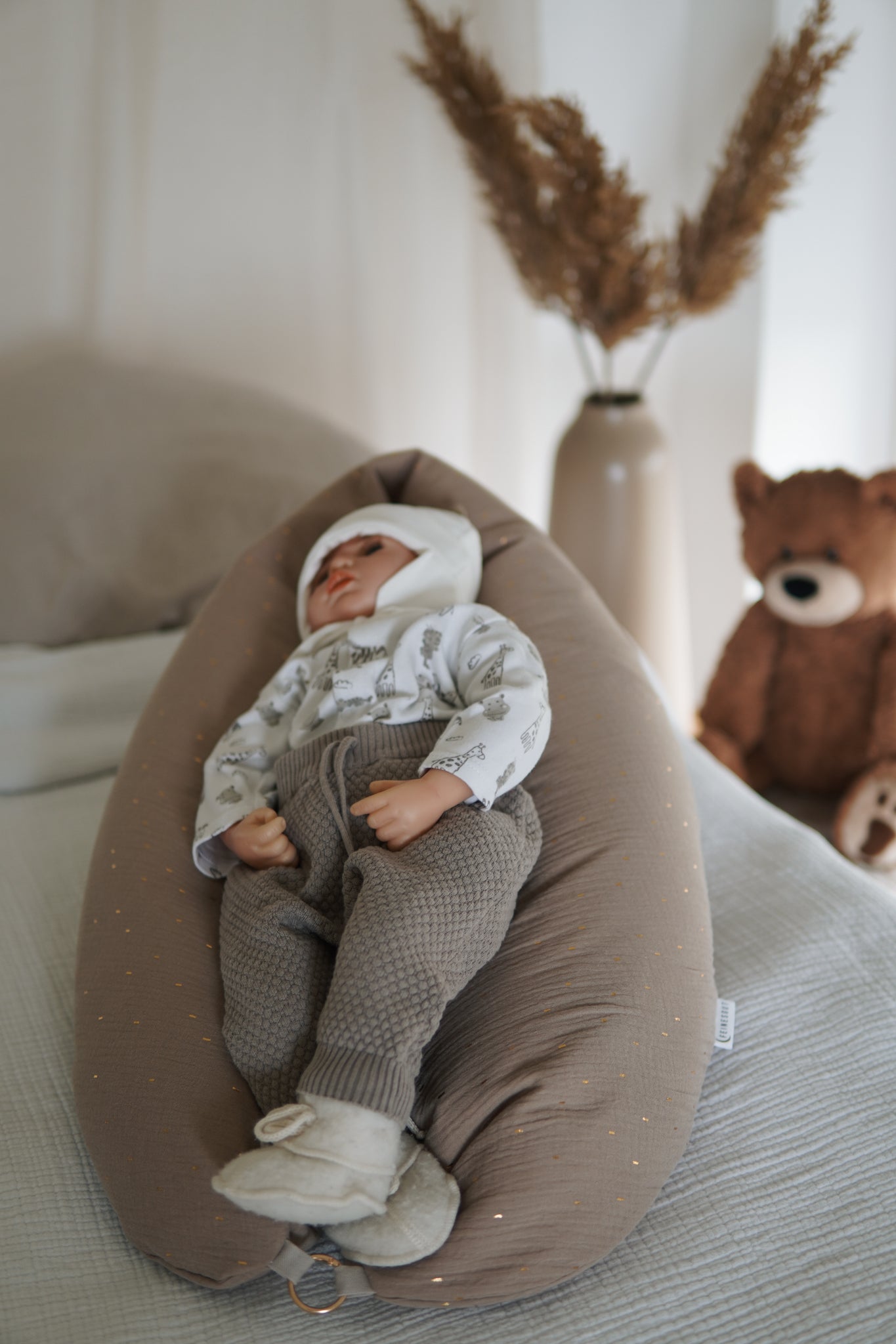 Stillkissen Home XL - Champagne Gold Dust