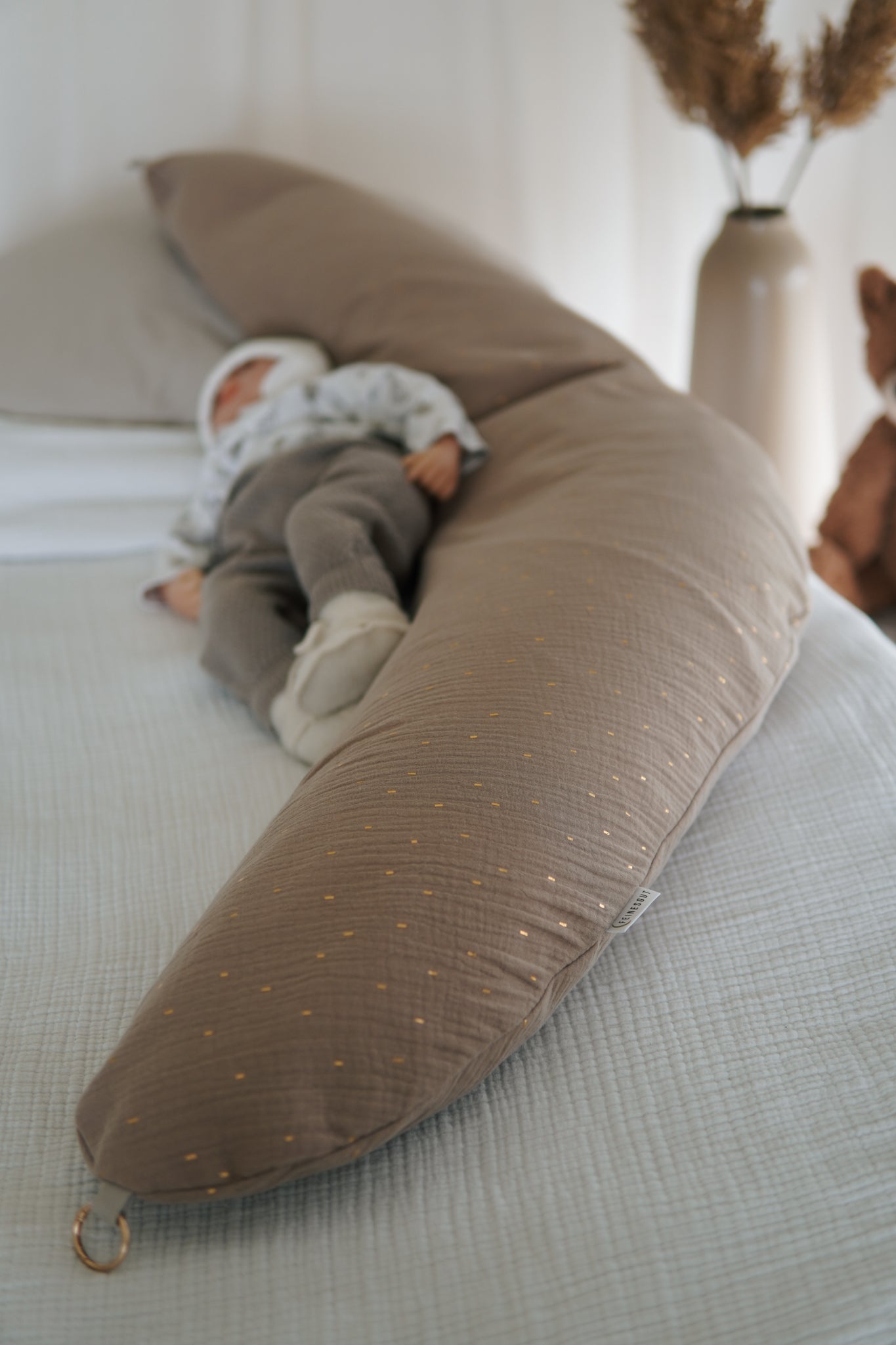 Stillkissen Home XL - Champagne Gold Dust