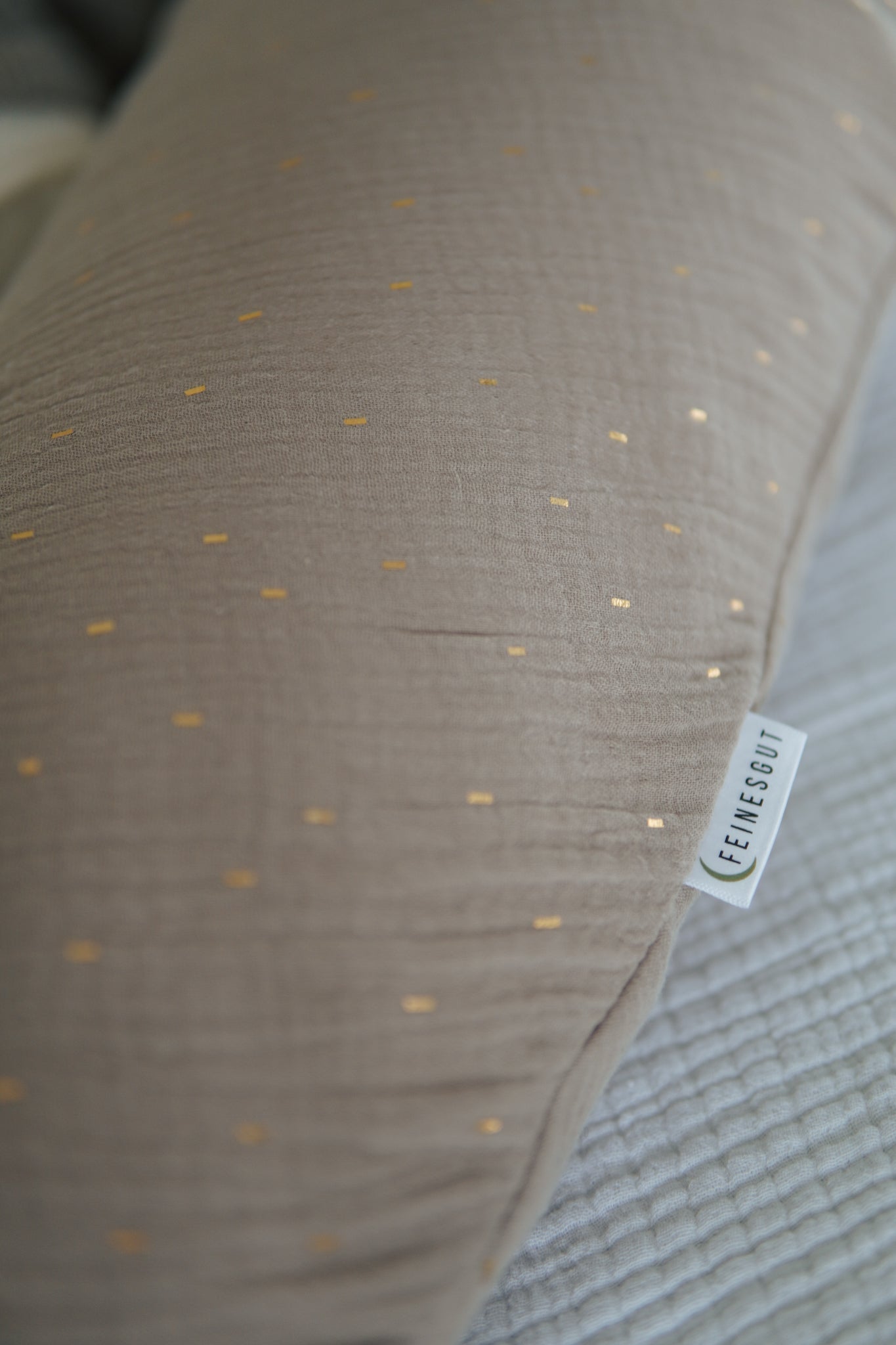 Stillkissen Home XL - Champagne Gold Dust