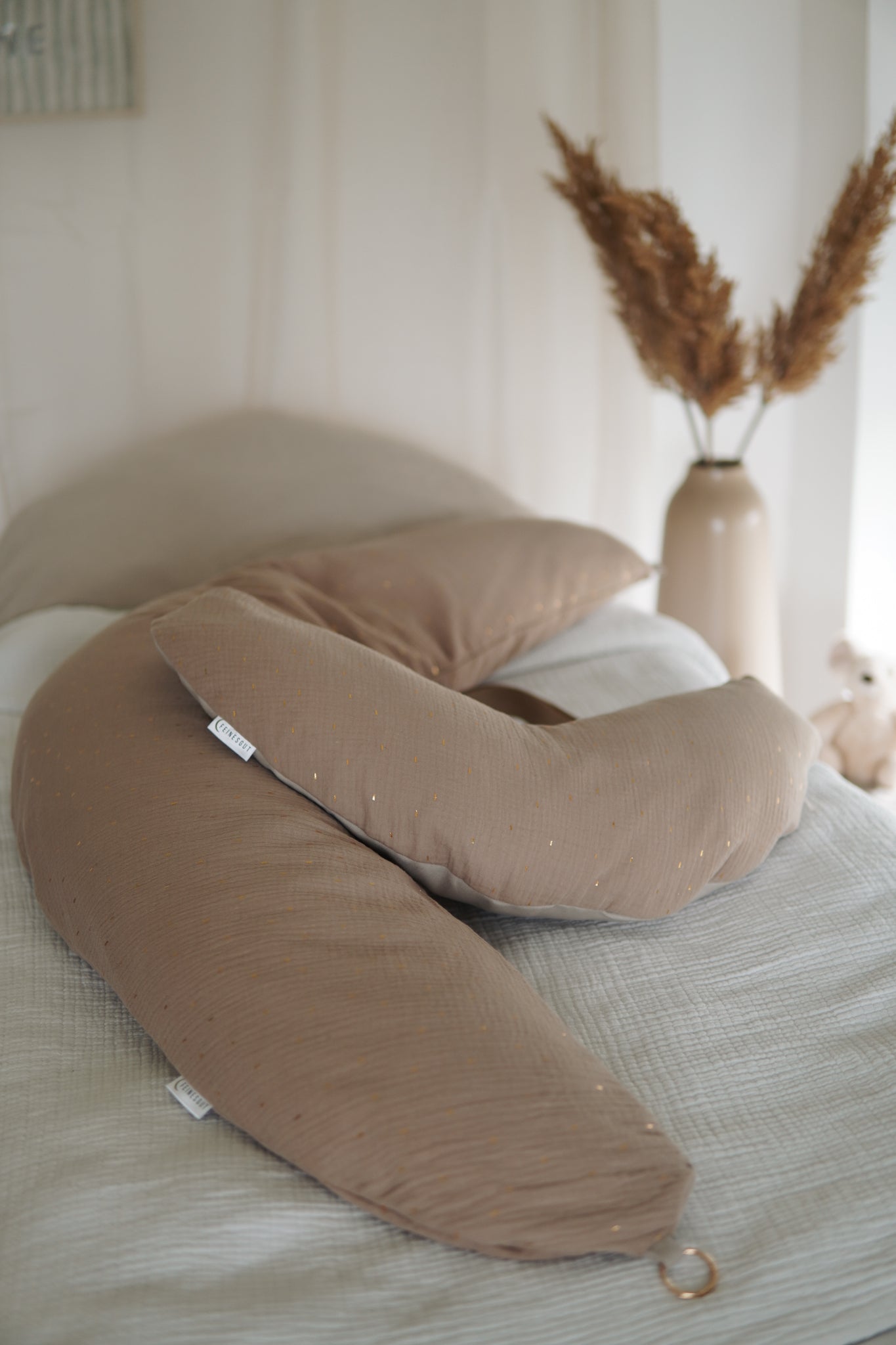 Stillkissen Home XL - Champagne Gold Dust