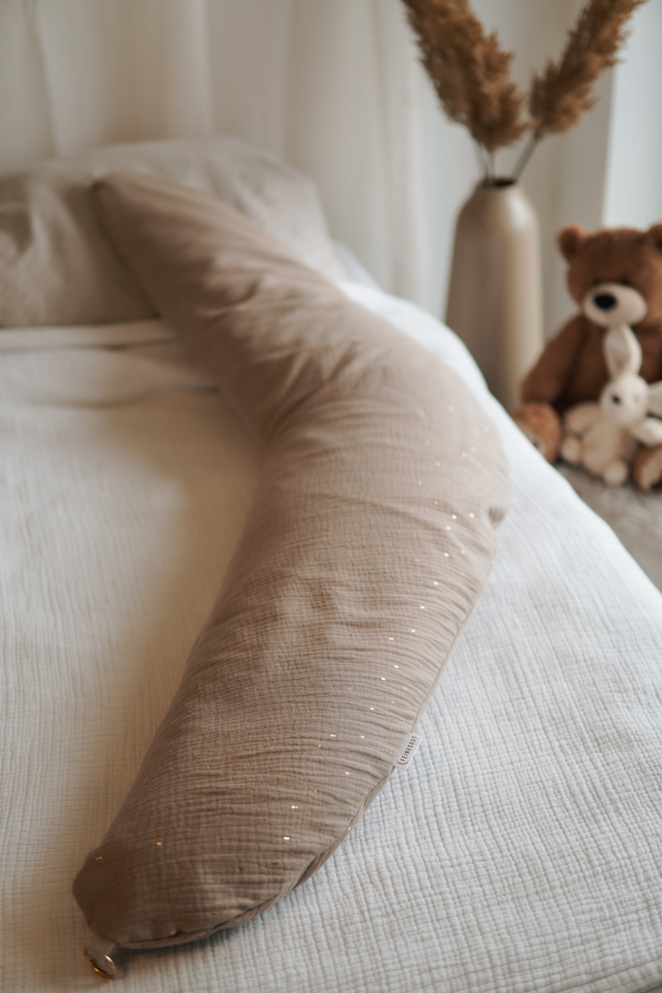 Stillkissen Home XL - Champagne Gold Dust