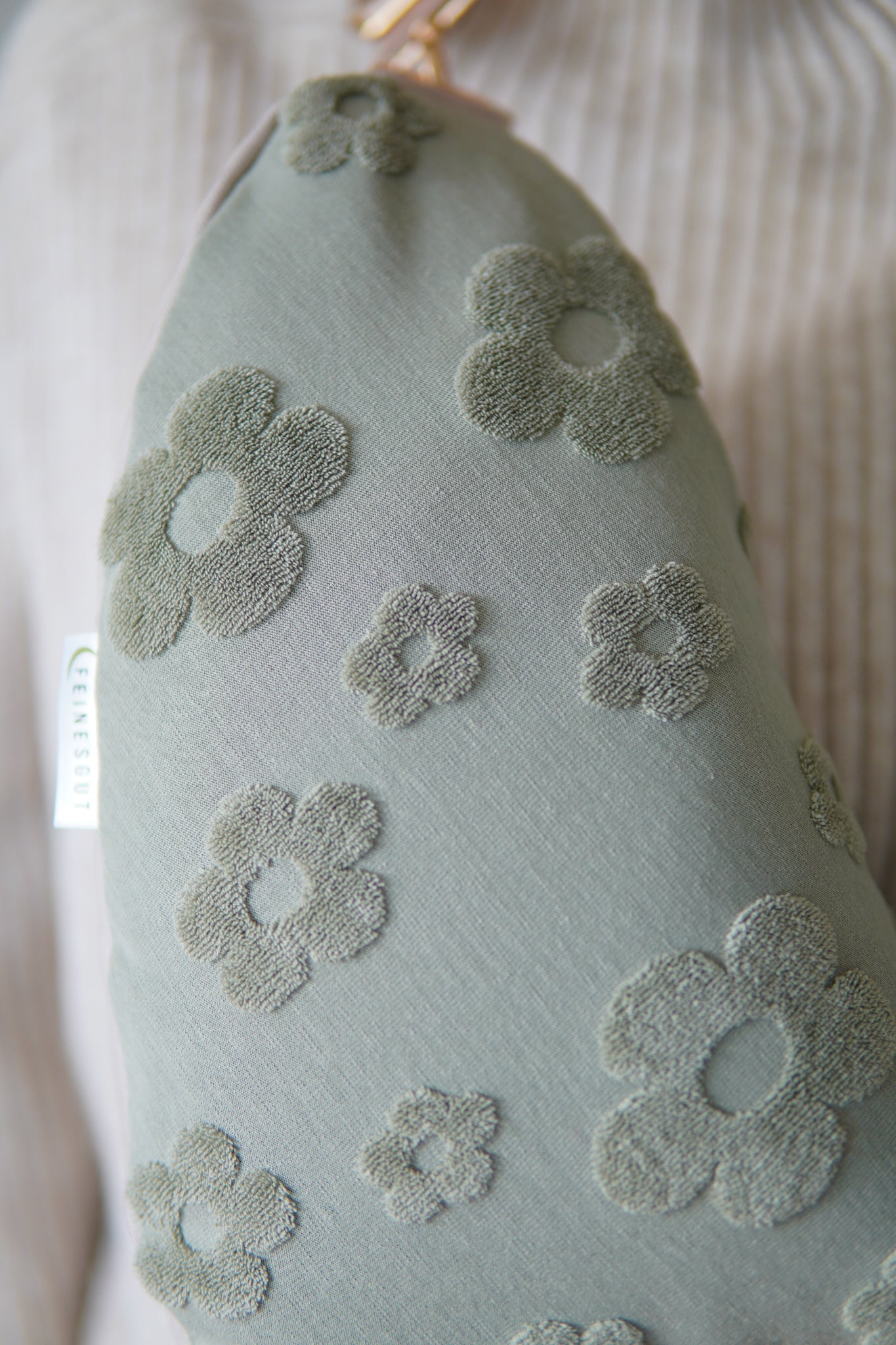 Stillkissen To Go – Olive Blossom