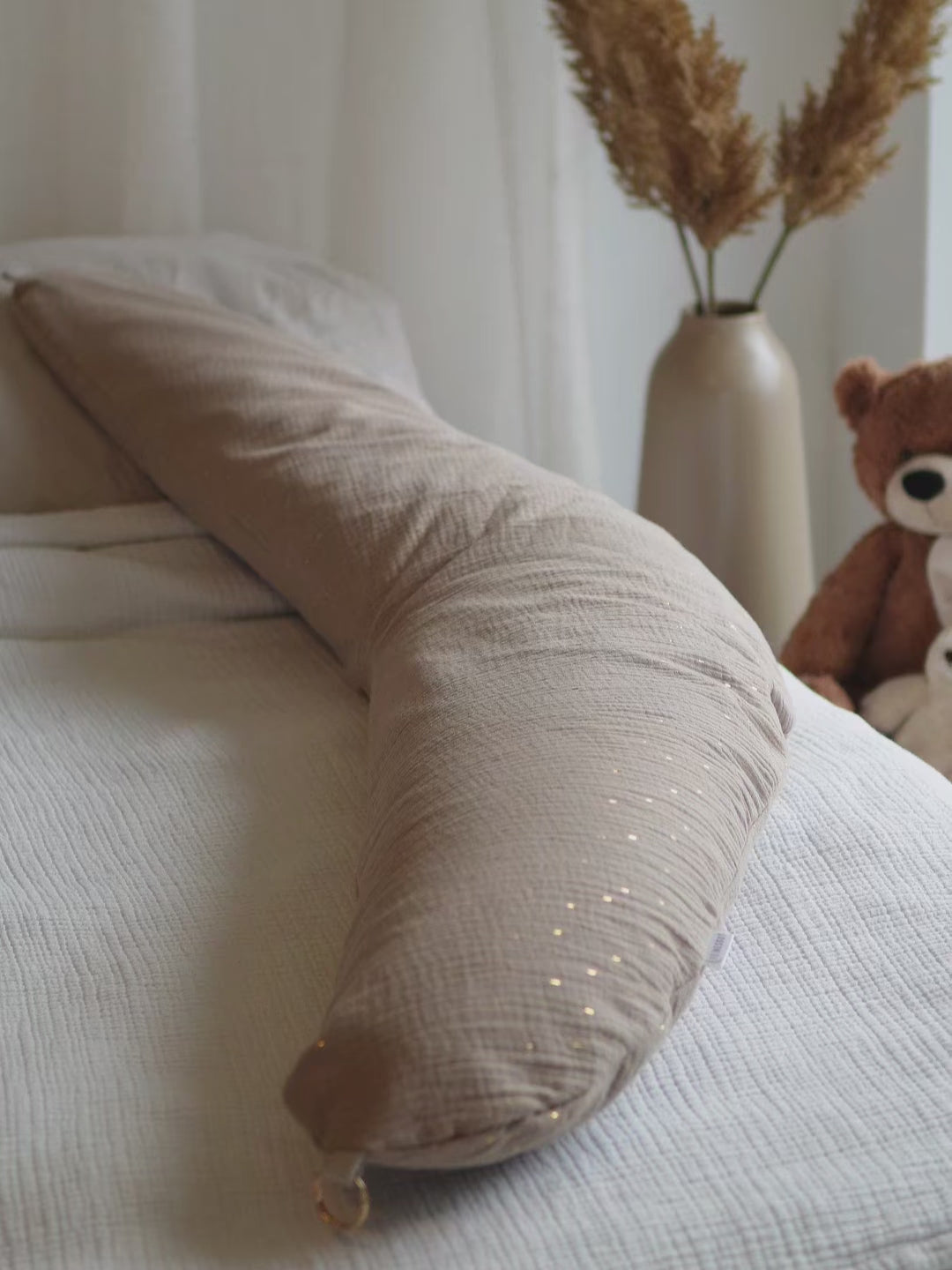 Stillkissen Home XL - Champagne Gold Dust