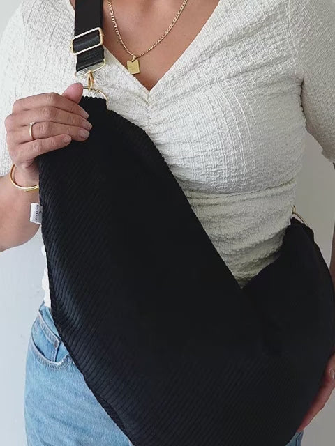Hülle - Cord Black Noir