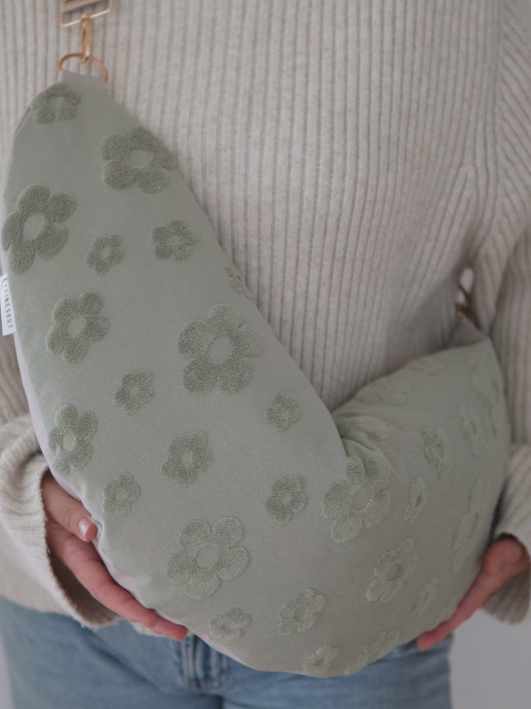 Stillkissen To Go – Olive Blossom